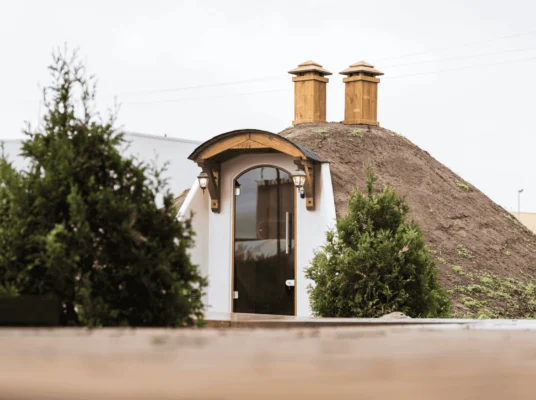 A peaceful hideaway in the middle of HUUM’s production area